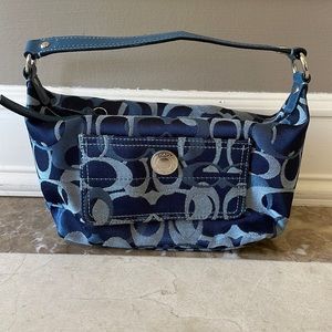 Y2K Denim Coach mini bag